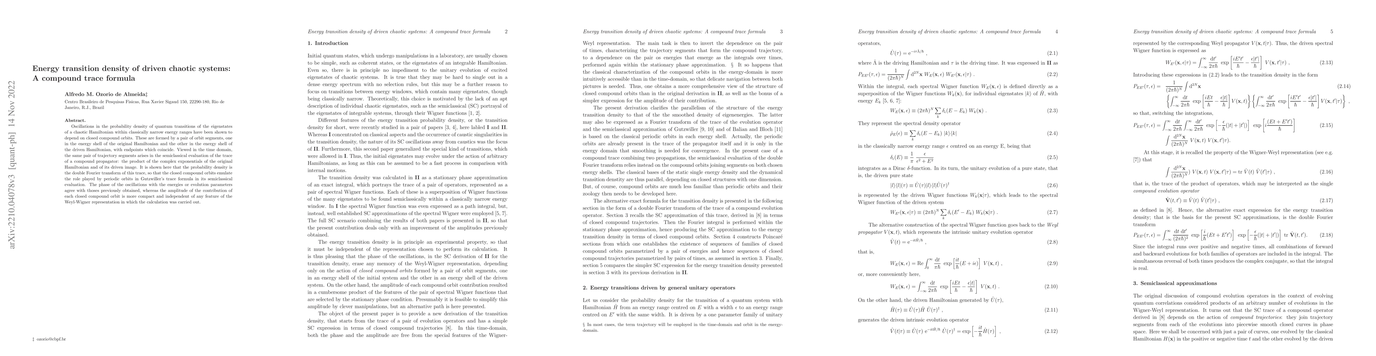 Thumbnail for Energy transition density of driven chaotic systems: A compound trace
  formula