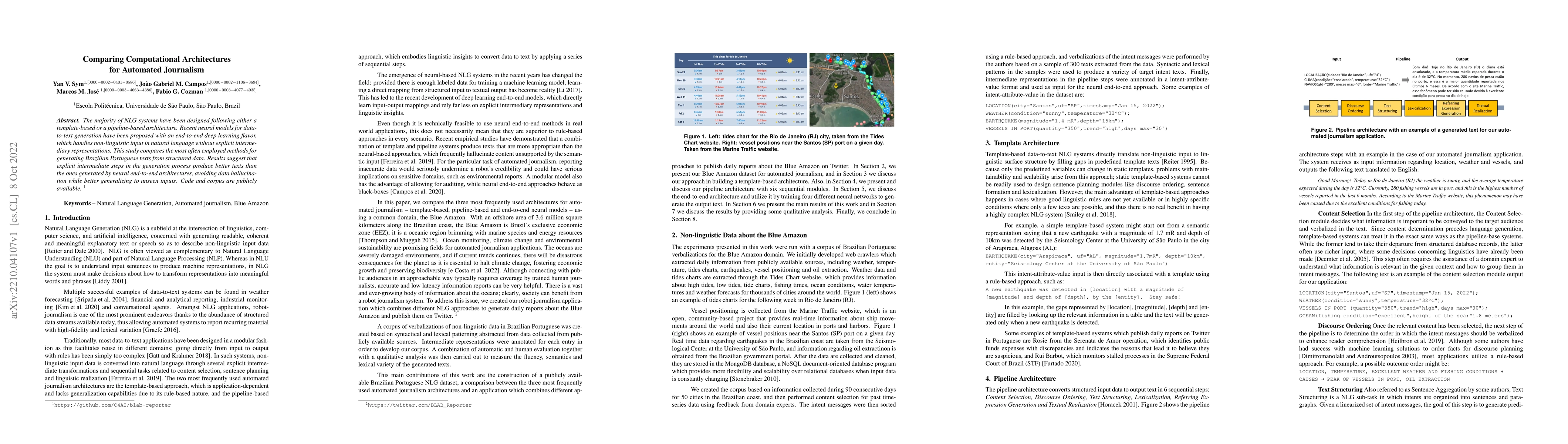 Thumbnail for Comparing Computational Architectures for Automated Journalism