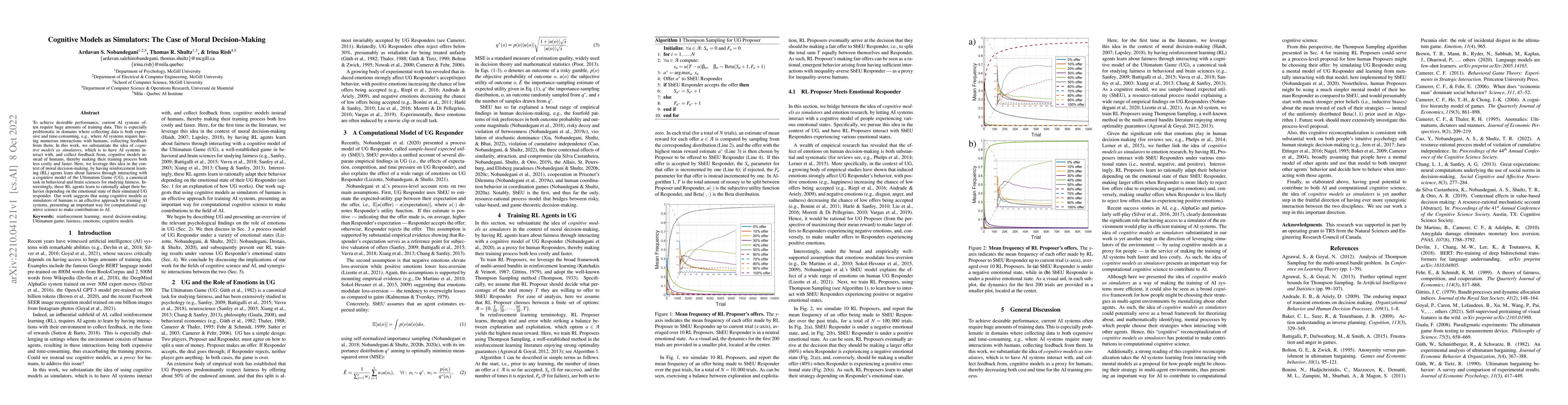 Thumbnail for Cognitive Models as Simulators: The Case of Moral Decision-Making