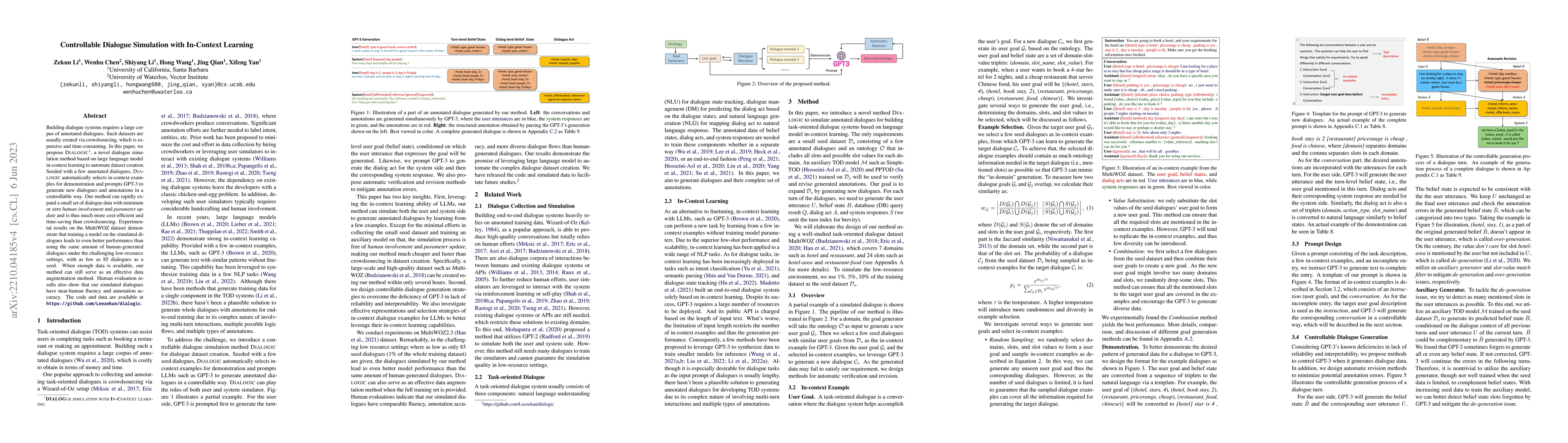 Thumbnail for Controllable Dialogue Simulation with In-Context Learning