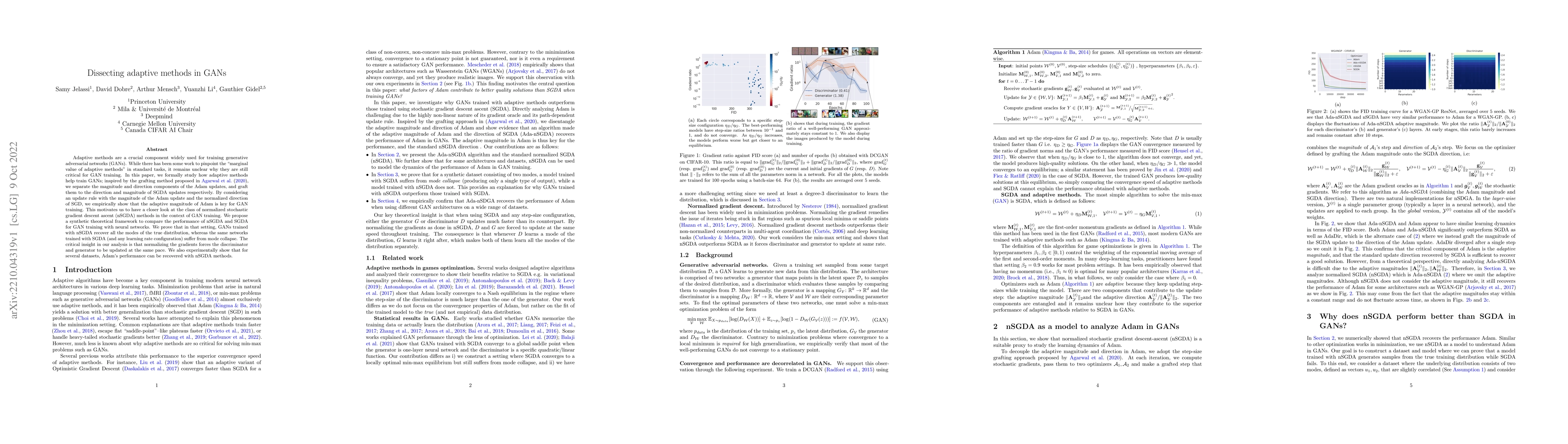 Thumbnail for Dissecting adaptive methods in GANs