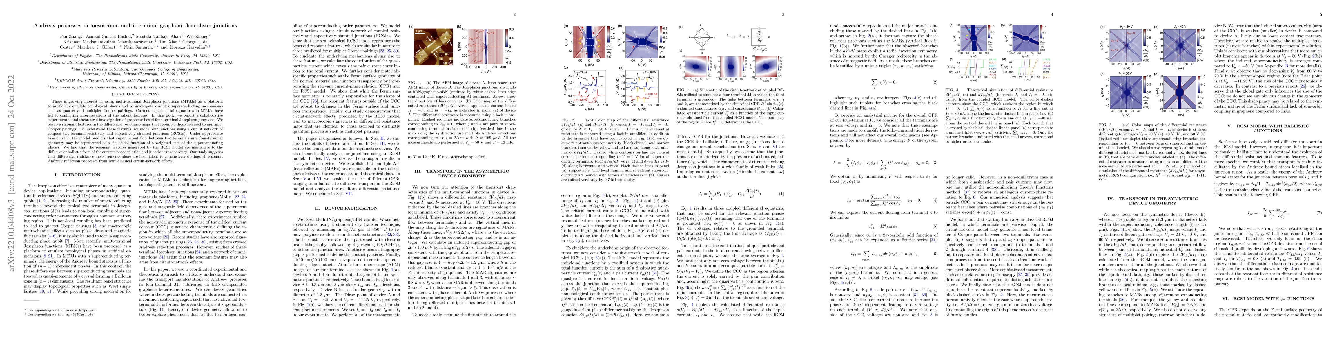 Thumbnail for Andreev processes in mesoscopic multi-terminal graphene Josephson
  junctions