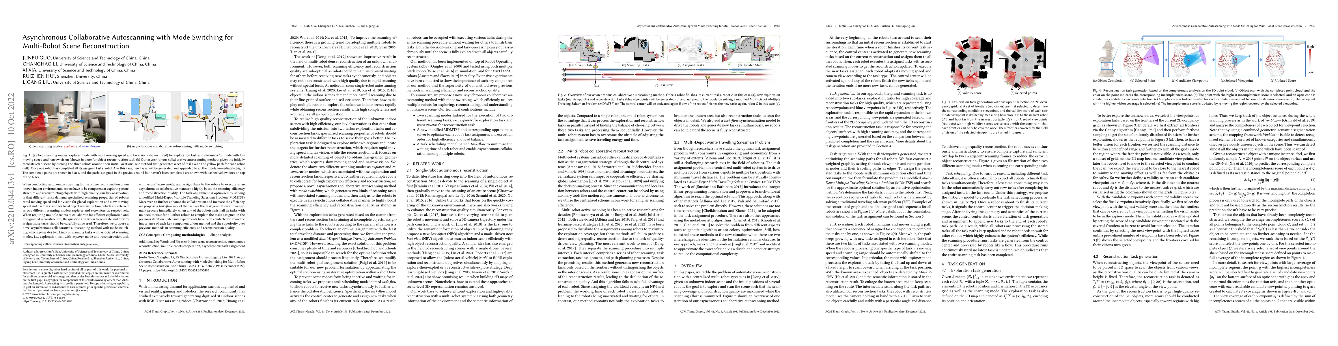 Thumbnail for Asynchronous Collaborative Autoscanning with Mode Switching for
  Multi-Robot Scene Reconstruction