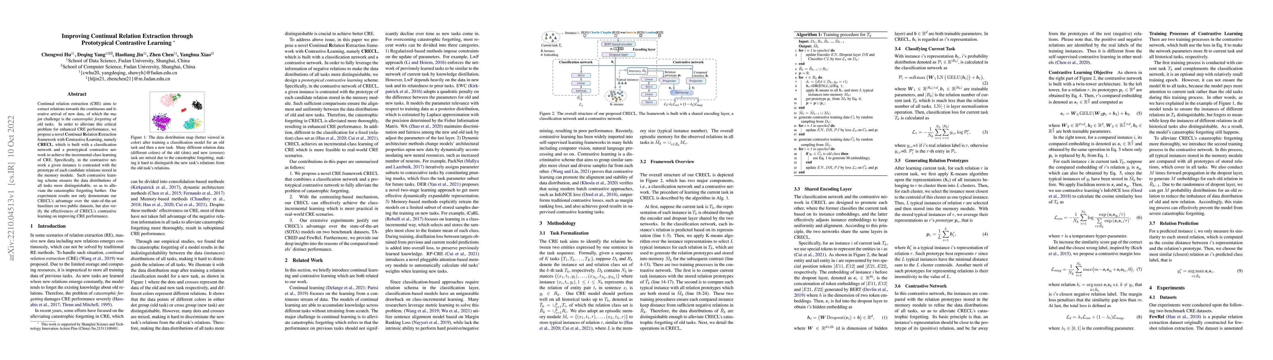 Thumbnail for Improving Continual Relation Extraction through Prototypical Contrastive
  Learning