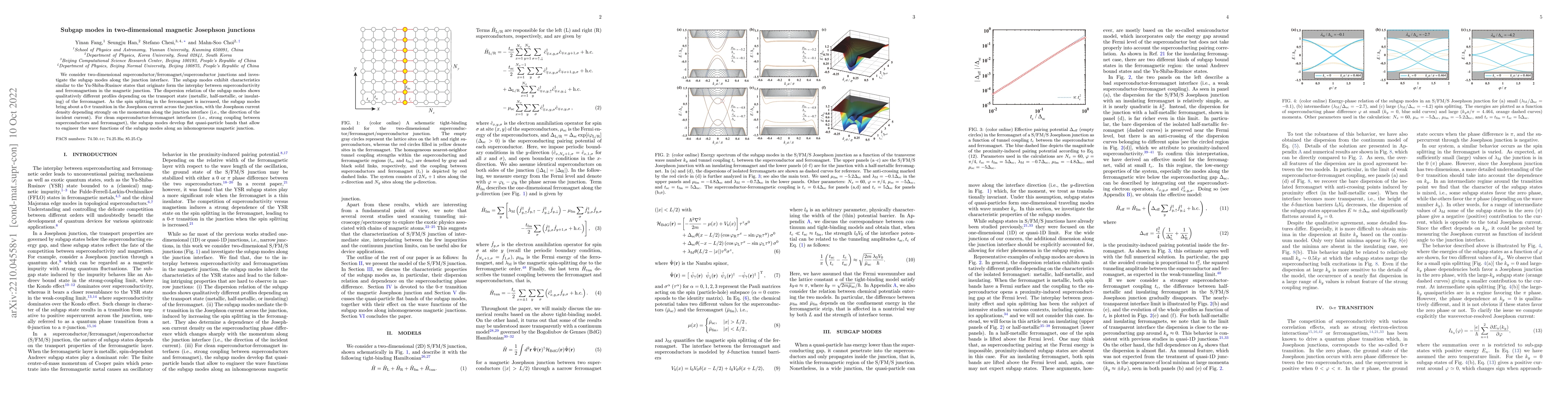 Thumbnail for Subgap modes in two-dimensional magnetic Josephson junctions