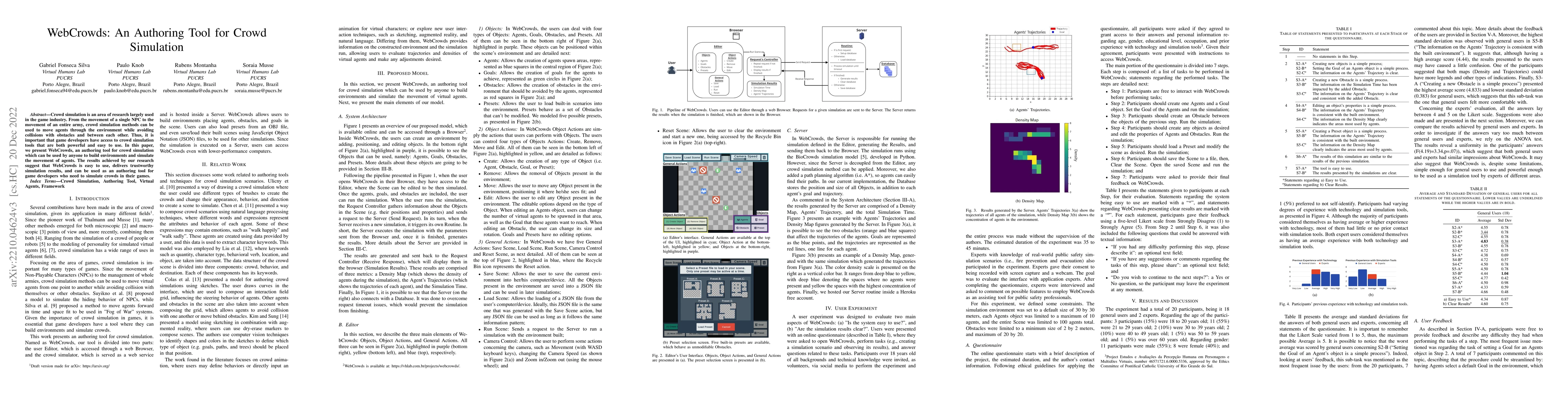 Thumbnail for WebCrowds: An Authoring Tool for Crowd Simulation