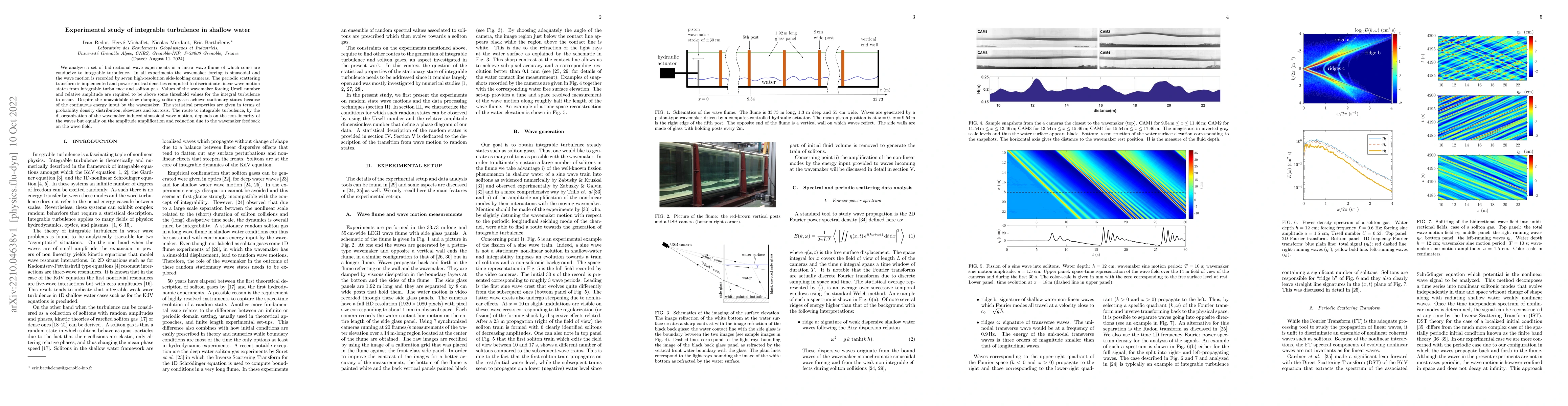 Thumbnail for Experimental study of integrable turbulence in shallow water