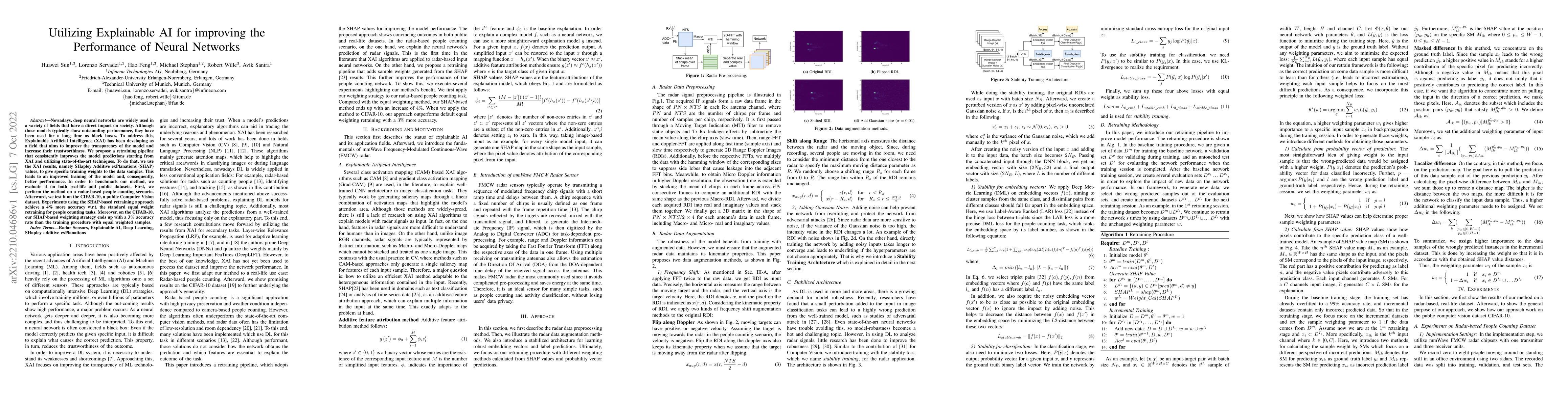 Thumbnail for Utilizing Explainable AI for improving the Performance of Neural
  Networks