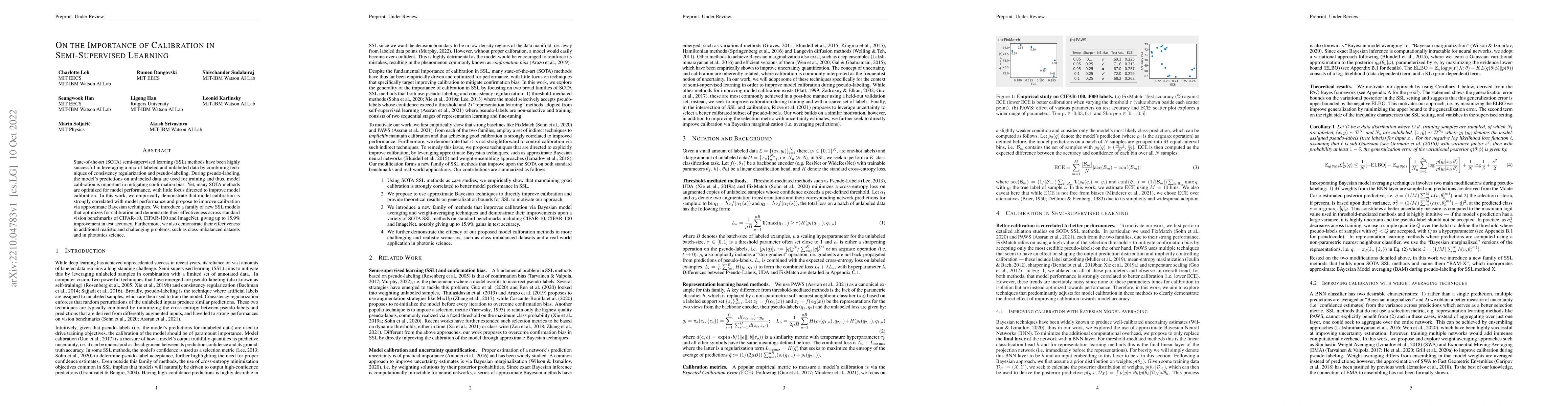 Thumbnail for On the Importance of Calibration in Semi-supervised Learning