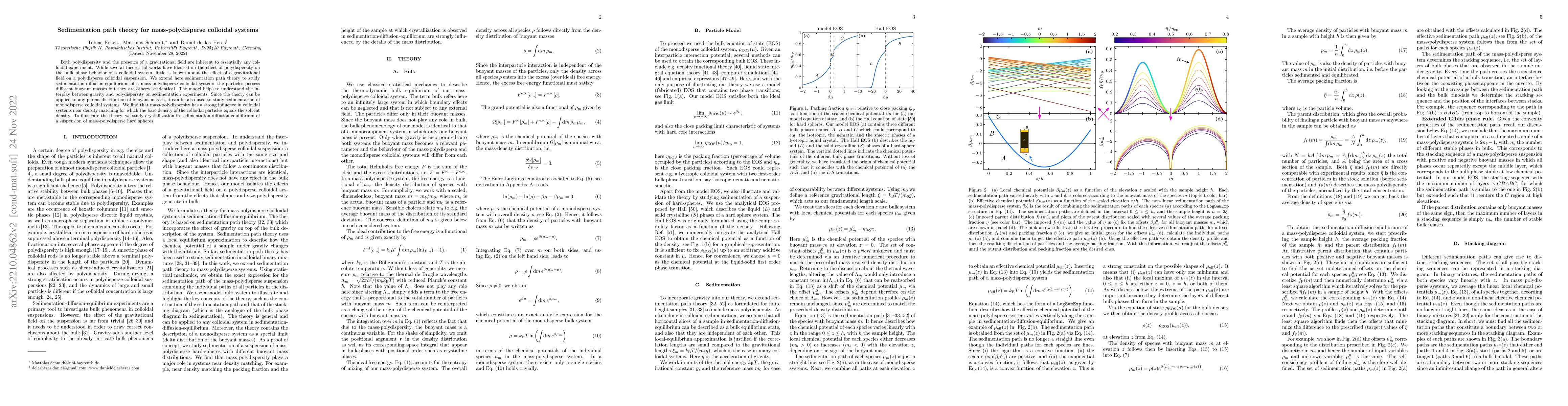 Thumbnail for Sedimentation path theory for mass-polydisperse colloidal systems