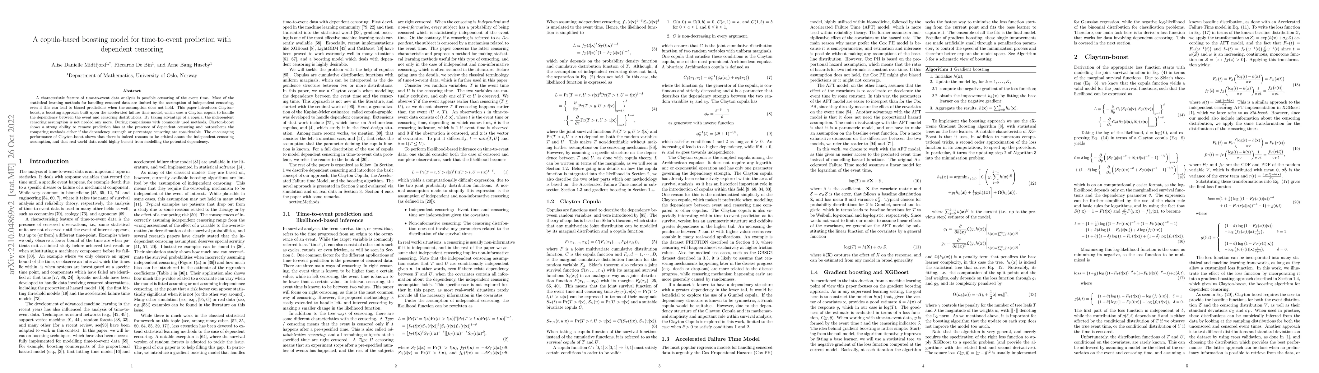 Thumbnail for A copula-based boosting model for time-to-event prediction with
  dependent censoring