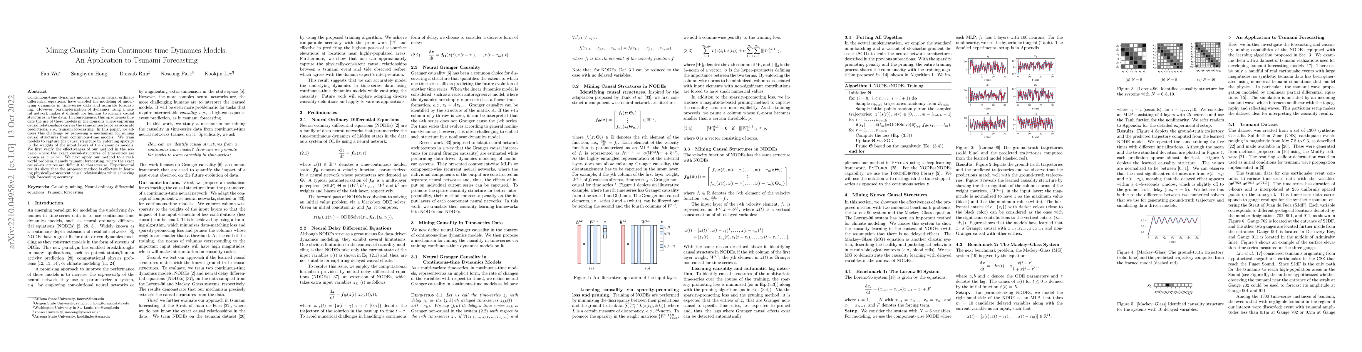 Thumbnail for Mining Causality from Continuous-time Dynamics Models: An Application to
  Tsunami Forecasting