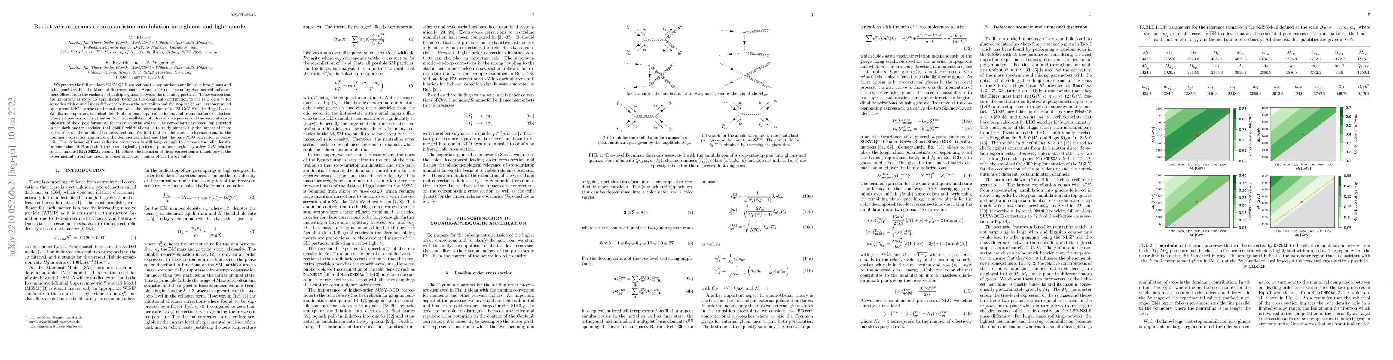 Thumbnail for Radiative corrections to stop-antistop annihilation into gluons and
  light quarks
