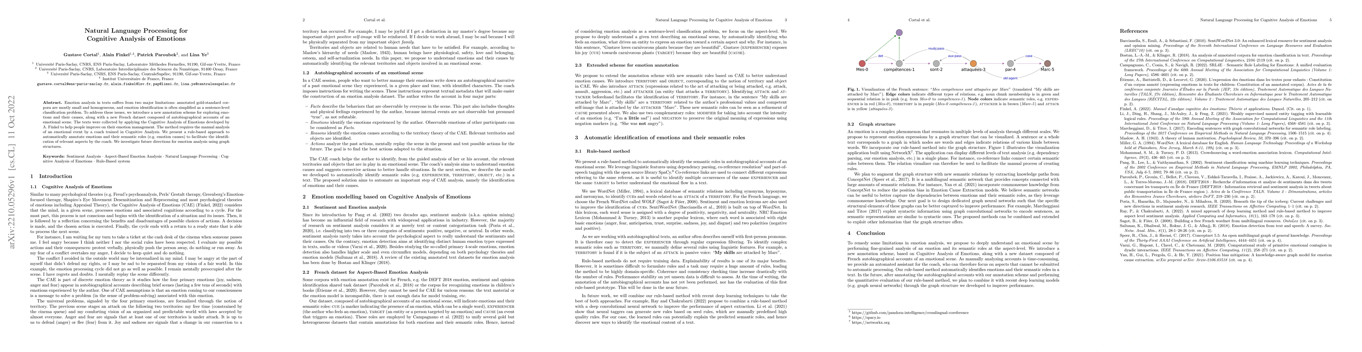 Thumbnail for Natural Language Processing for Cognitive Analysis of Emotions