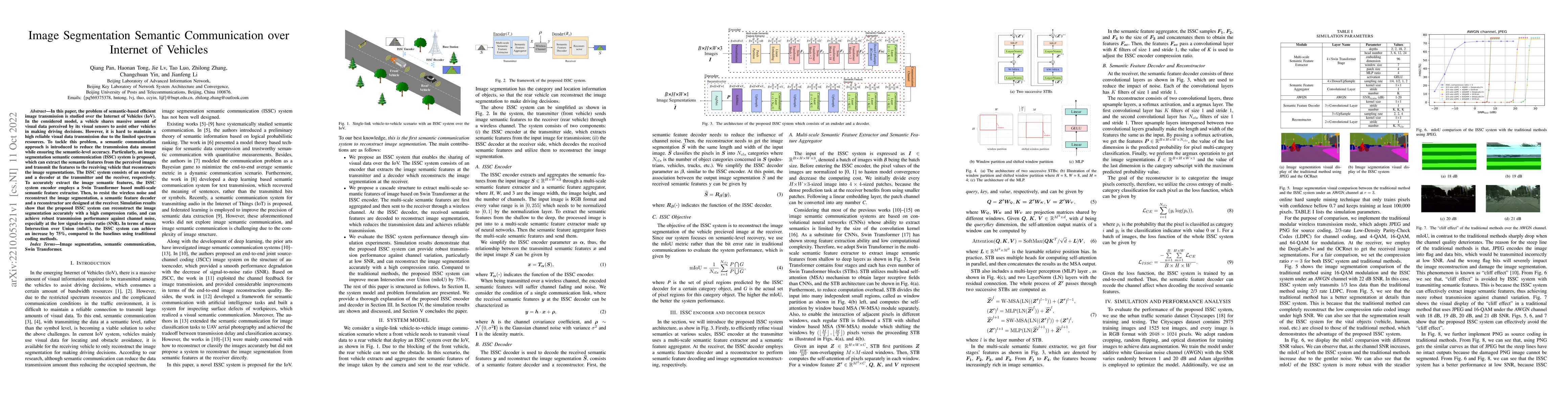 Thumbnail for Image Segmentation Semantic Communication over Internet of Vehicles