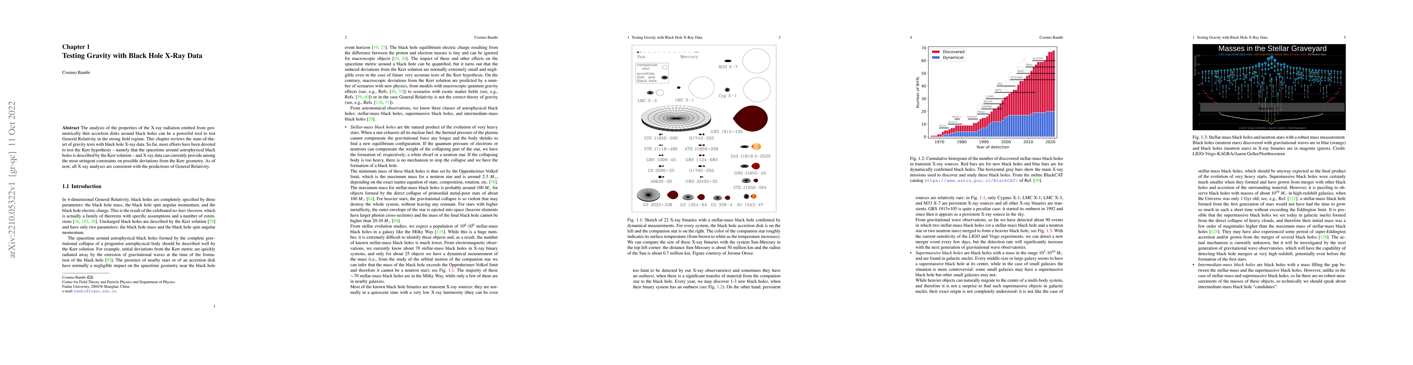 Thumbnail for Testing Gravity with Black Hole X-Ray Data