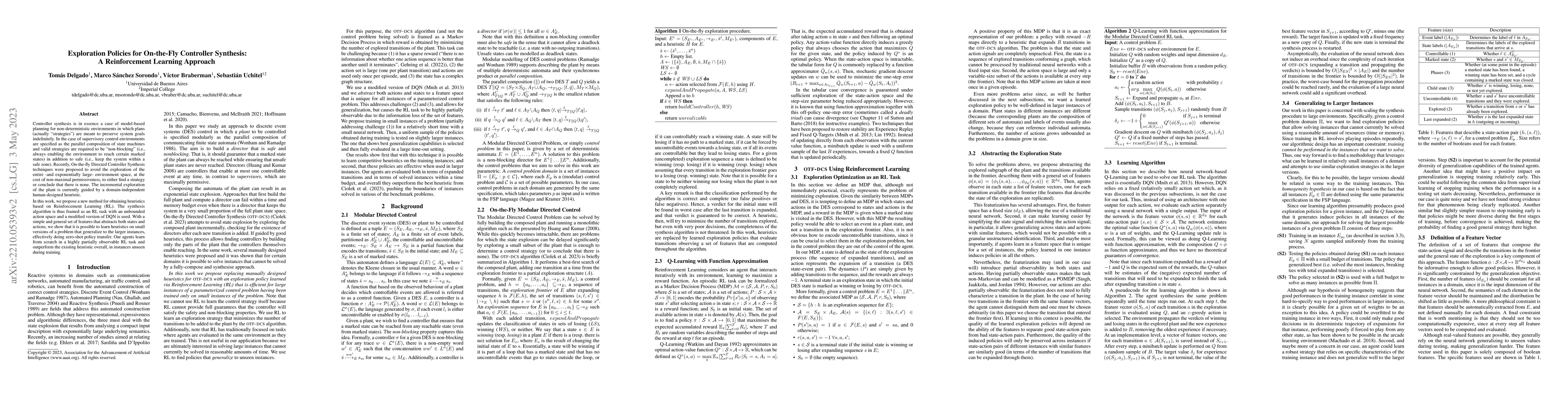 Thumbnail for Exploration Policies for On-the-Fly Controller Synthesis: A
  Reinforcement Learning Approach