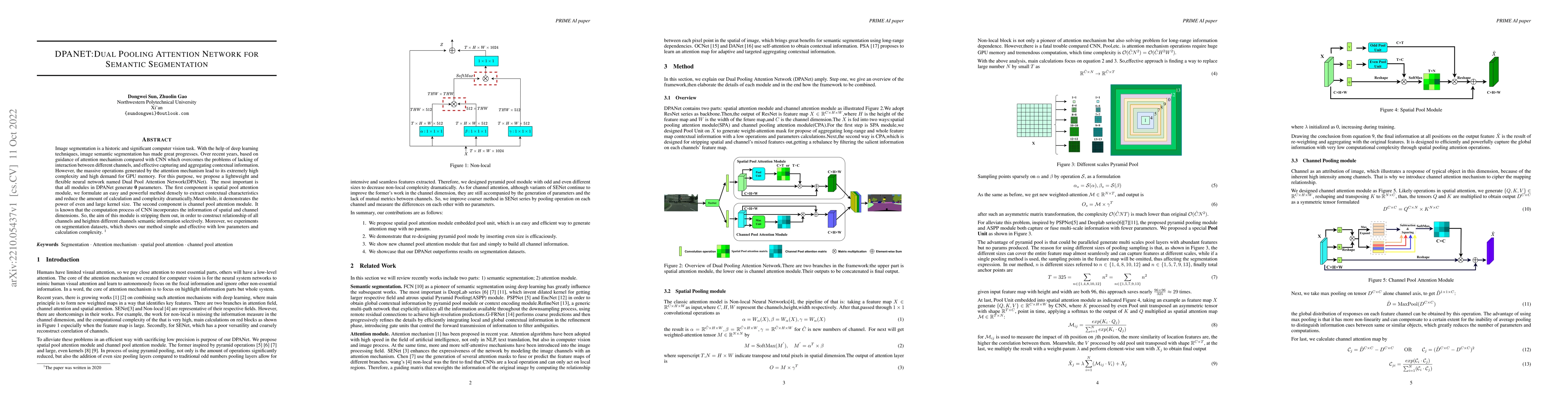 Thumbnail for DPANET:Dual Pooling Attention Network for Semantic Segmentation