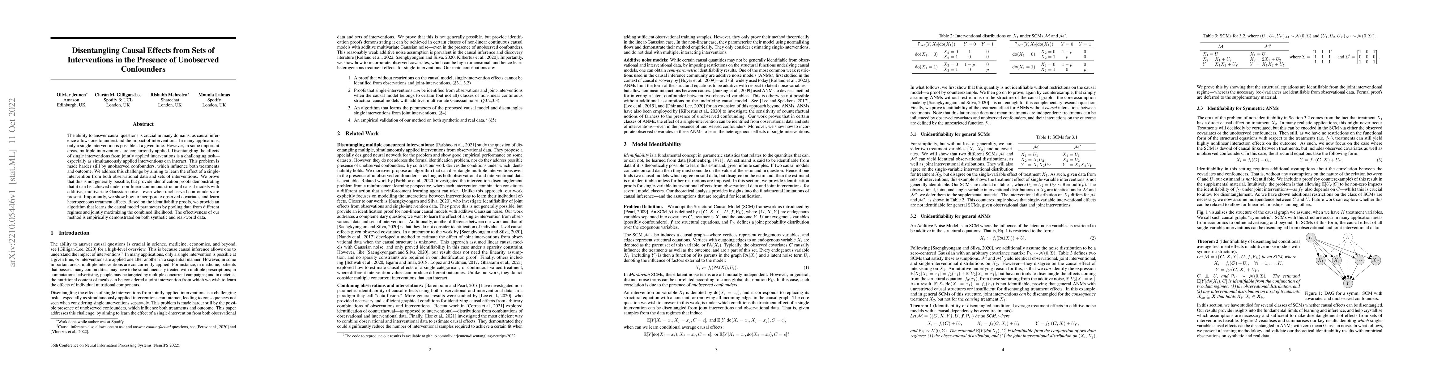 Thumbnail for Disentangling Causal Effects from Sets of Interventions in the Presence
  of Unobserved Confounders