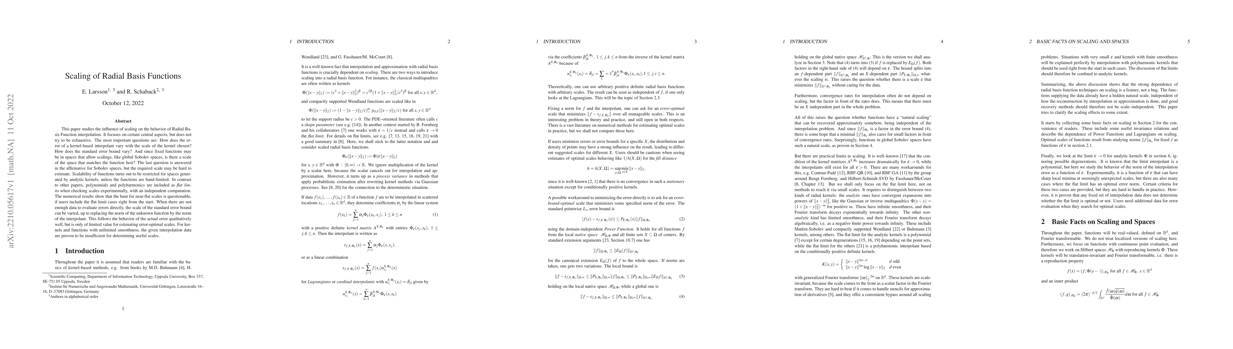 Thumbnail for Scaling of Radial Basis Functions