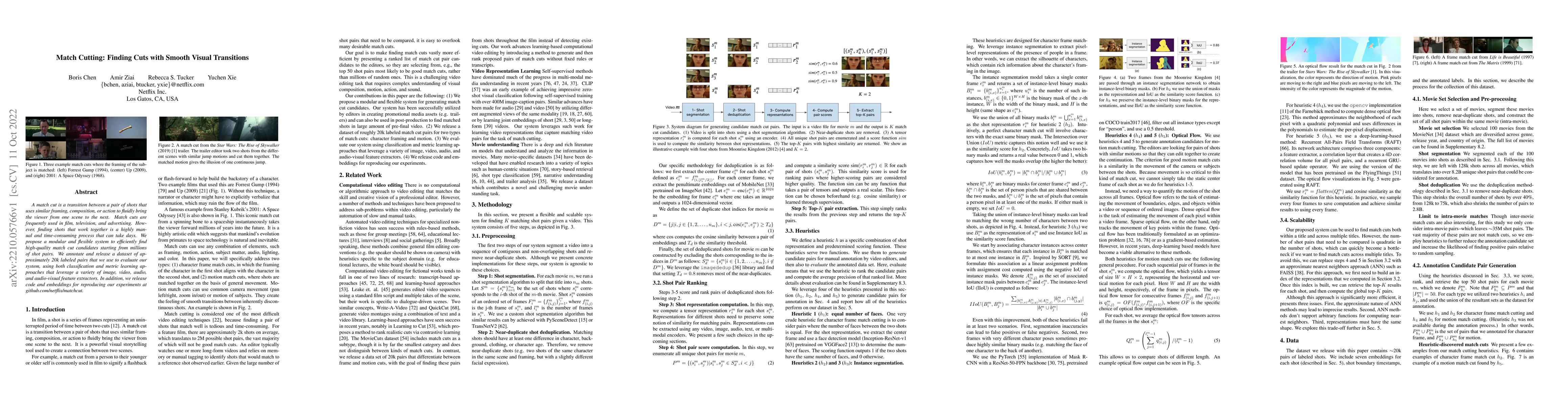 Thumbnail for Match Cutting: Finding Cuts with Smooth Visual Transitions