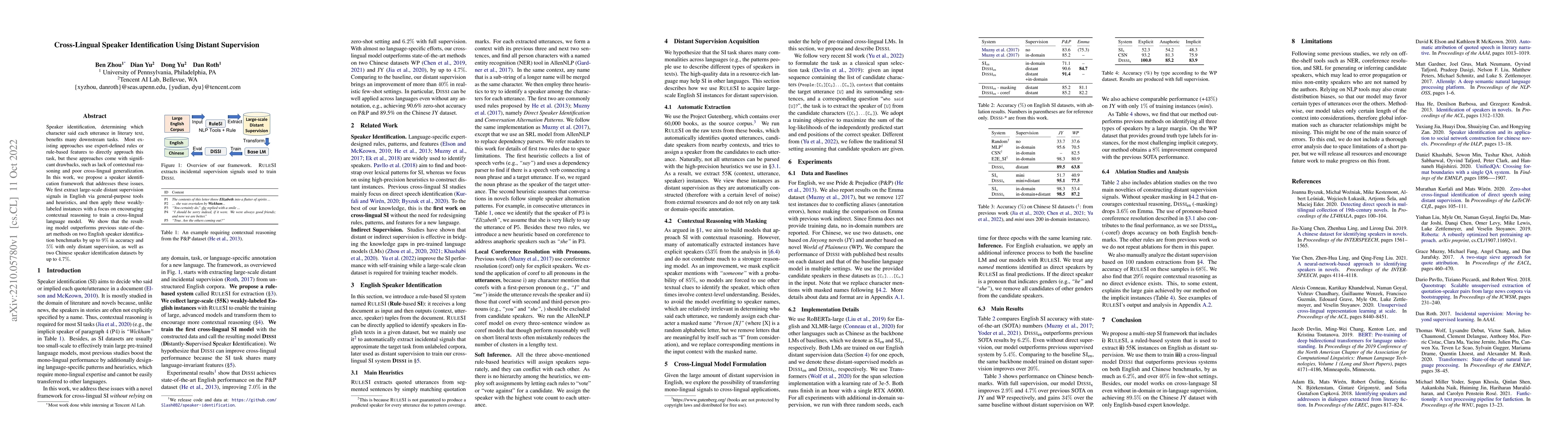 Thumbnail for Cross-Lingual Speaker Identification Using Distant Supervision