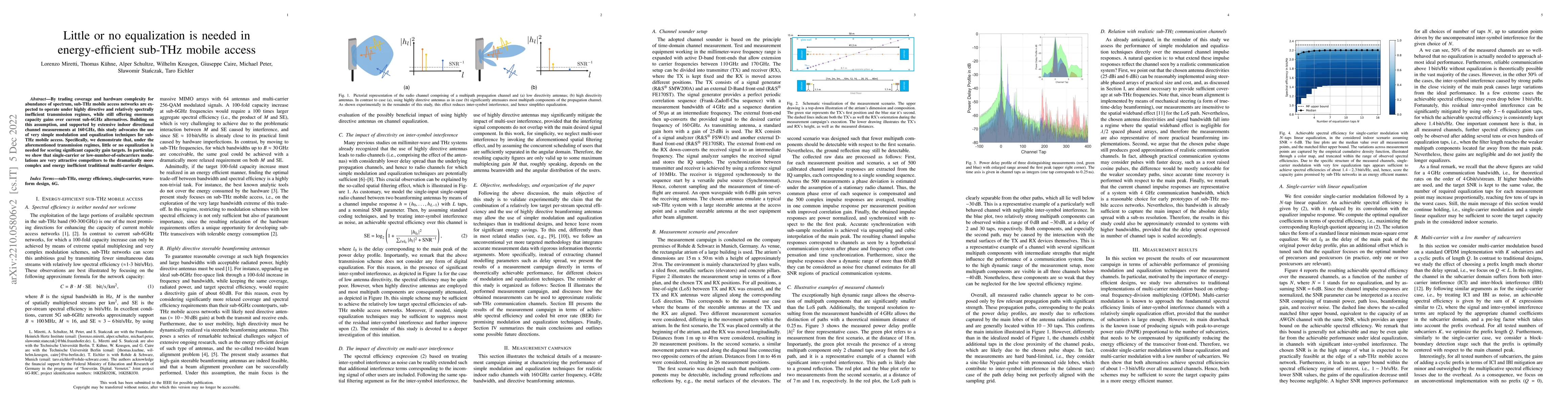 Thumbnail for Little or no equalization is needed in energy-efficient sub-THz mobile
  access