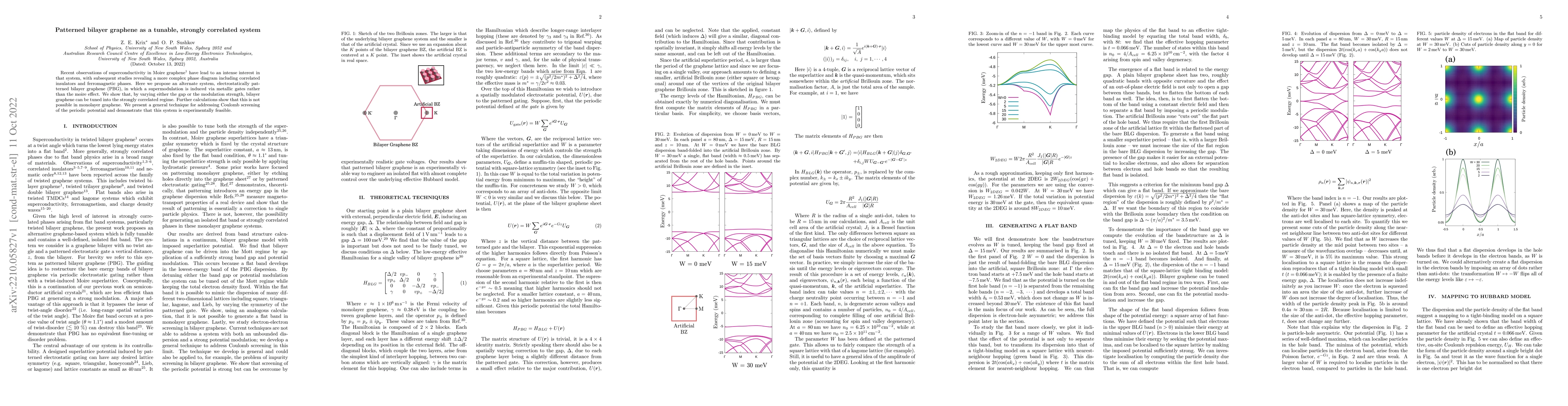 Thumbnail for Patterned bilayer graphene as a tunable, strongly correlated system