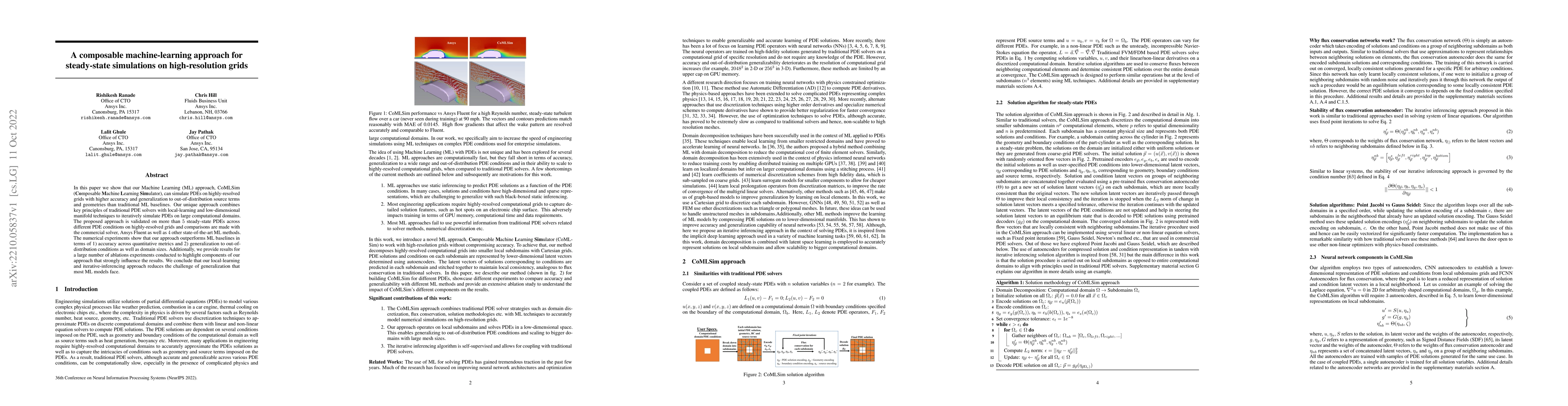 Thumbnail for A composable machine-learning approach for steady-state simulations on
  high-resolution grids