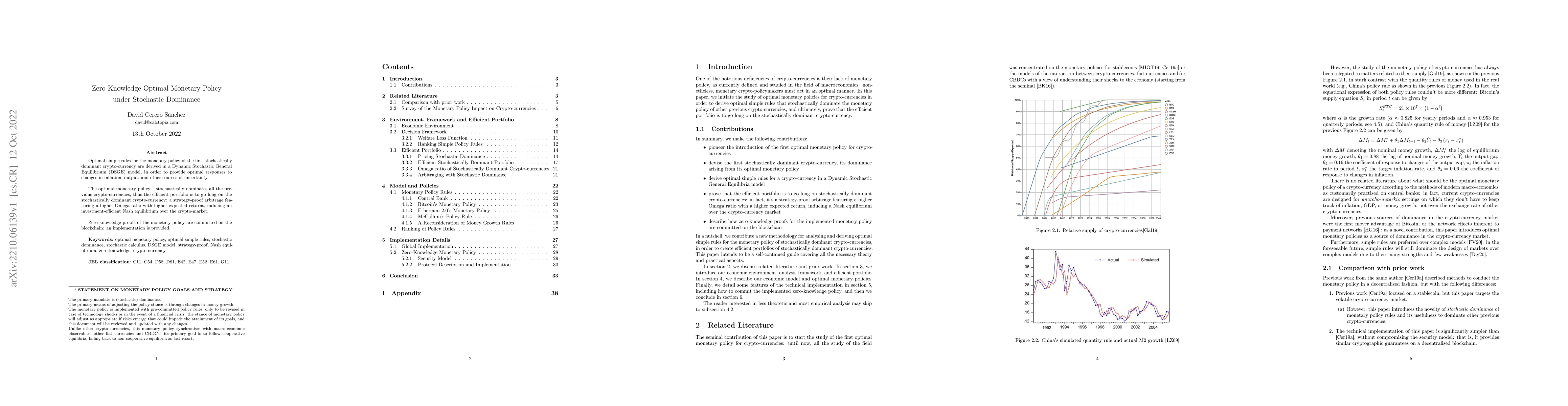 Thumbnail for Zero-Knowledge Optimal Monetary Policy under Stochastic Dominance