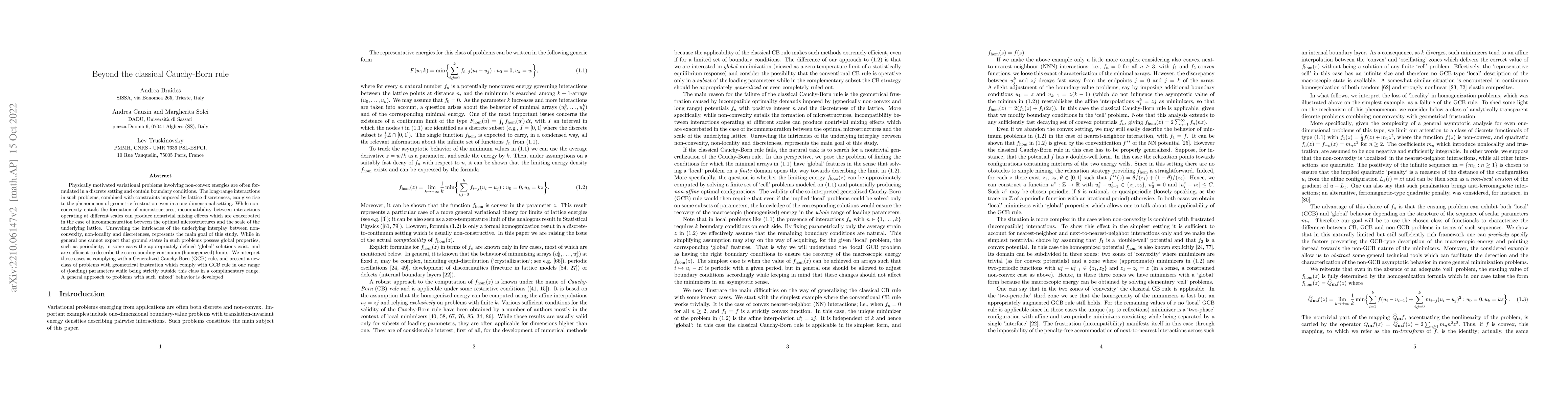 Thumbnail for Beyond the classical Cauchy-Born rule