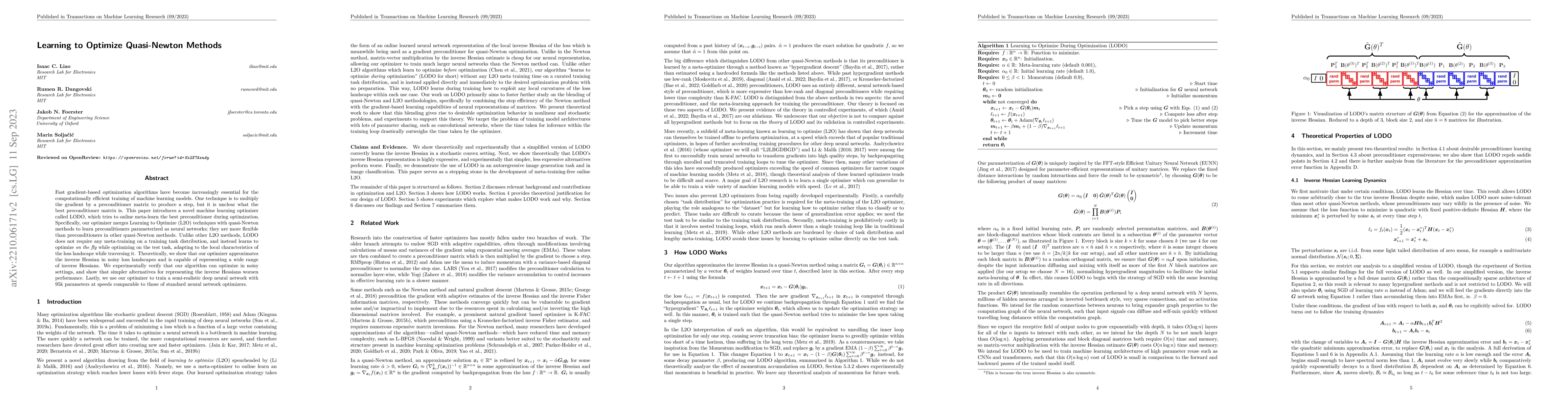 Thumbnail for Learning to Optimize Quasi-Newton Methods