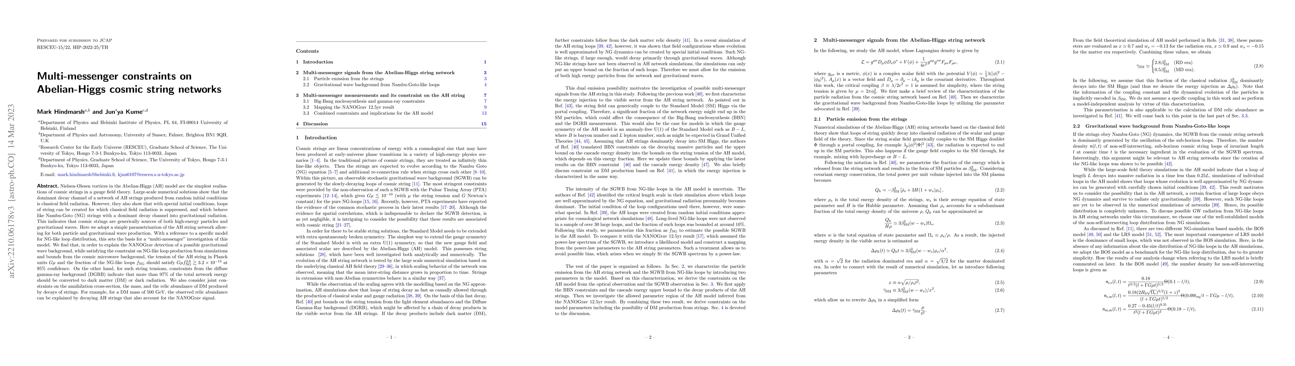 Thumbnail for Multi-messenger constraints on Abelian-Higgs cosmic string networks