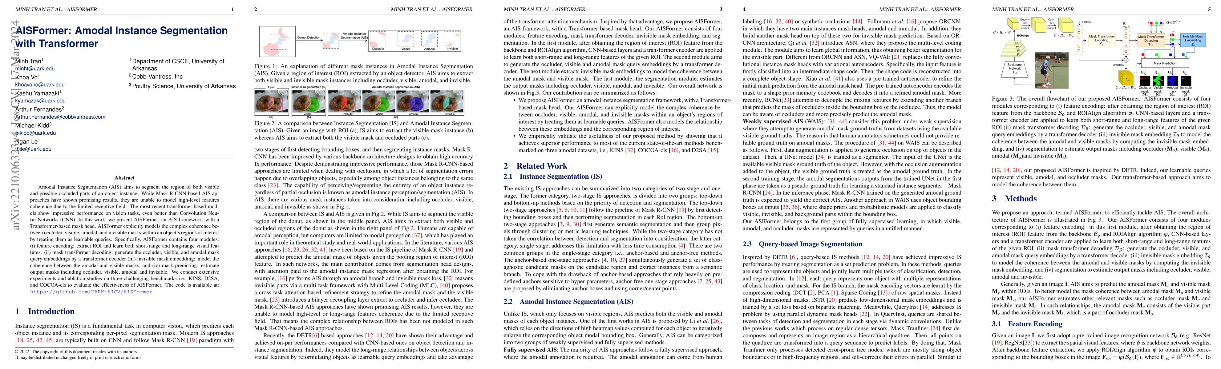 Thumbnail for AISFormer: Amodal Instance Segmentation with Transformer