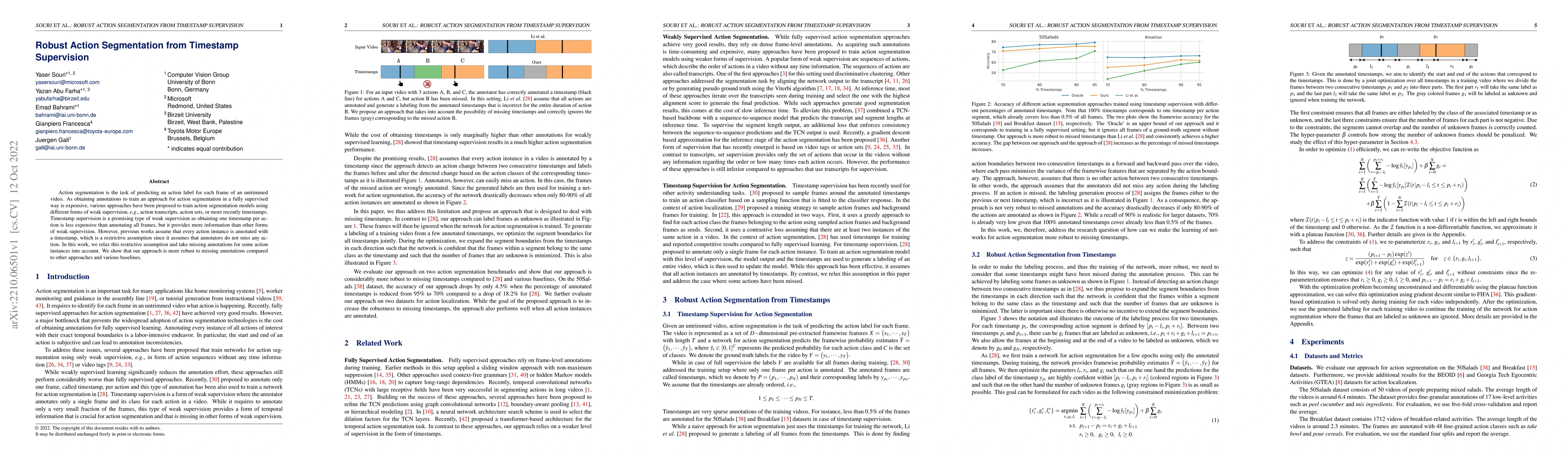 Thumbnail for Robust Action Segmentation from Timestamp Supervision