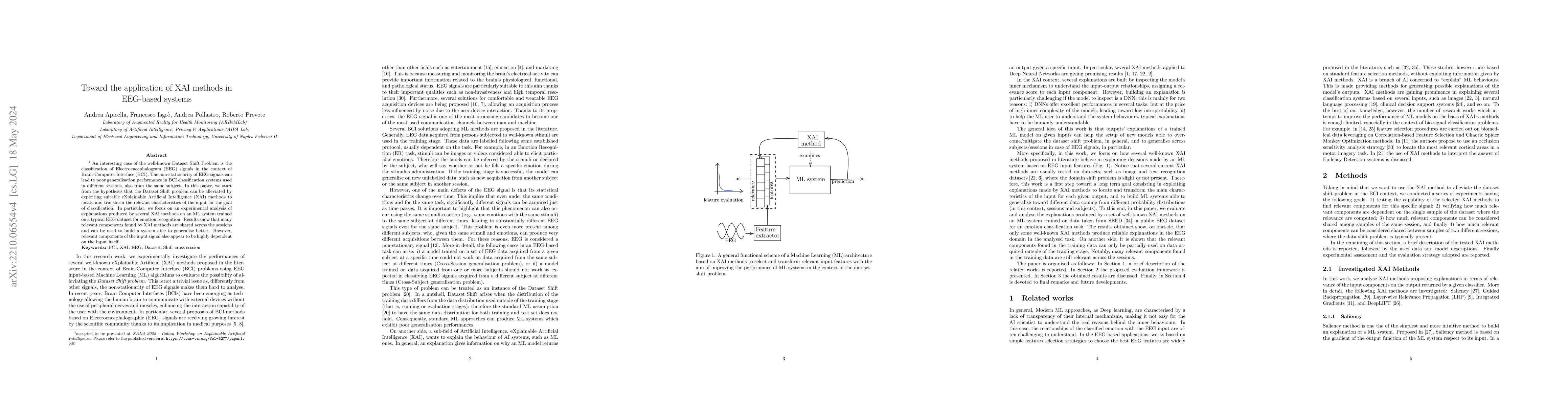 Thumbnail for Toward the application of XAI methods in EEG-based systems