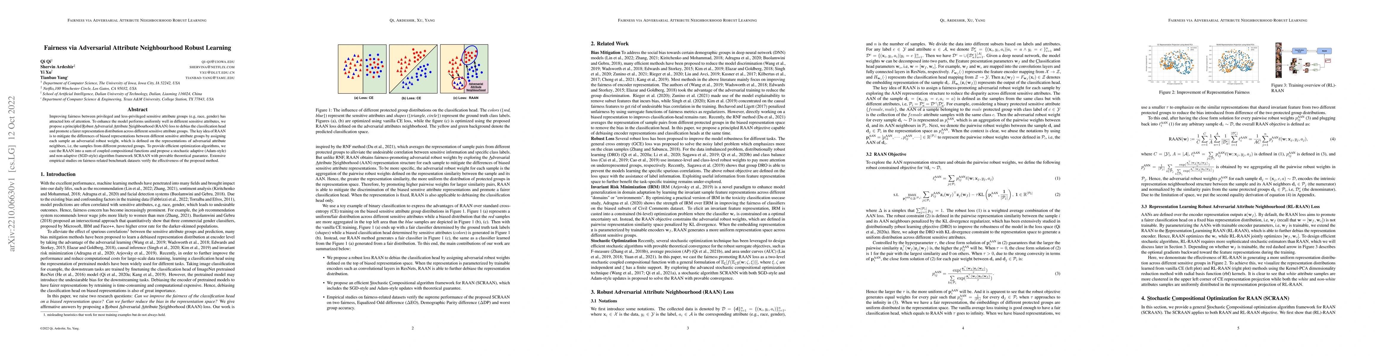 Thumbnail for Fairness via Adversarial Attribute Neighbourhood Robust Learning