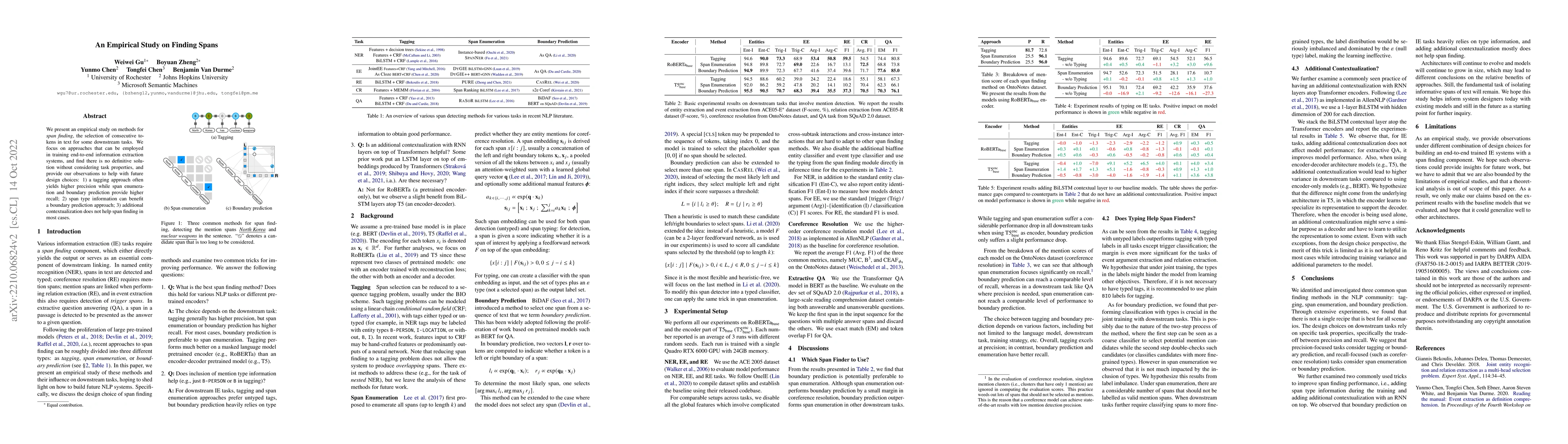 Thumbnail for An Empirical Study on Finding Spans