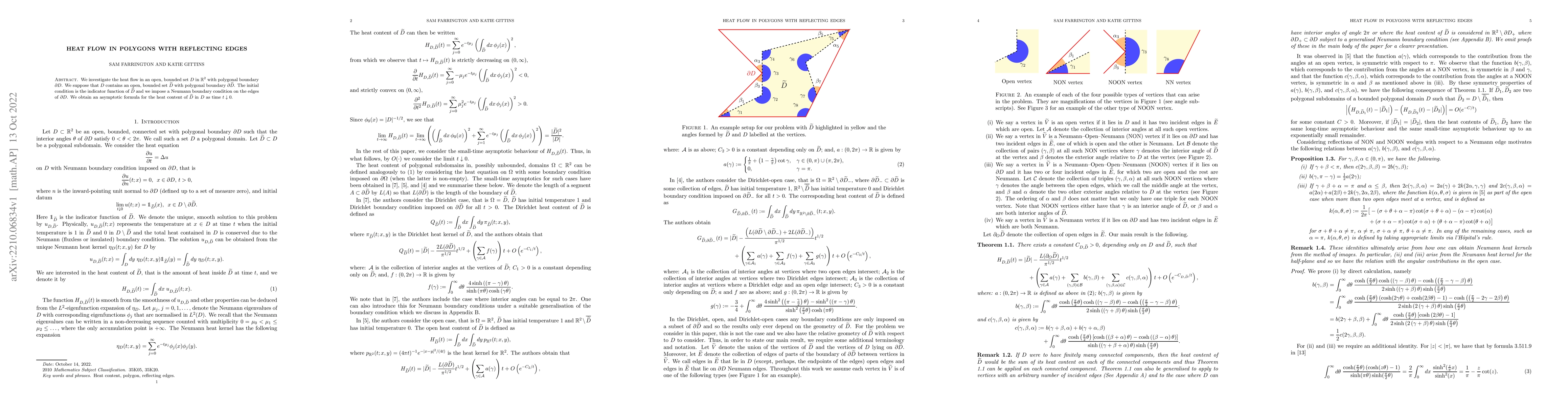 Thumbnail for Heat flow in polygons with reflecting edges