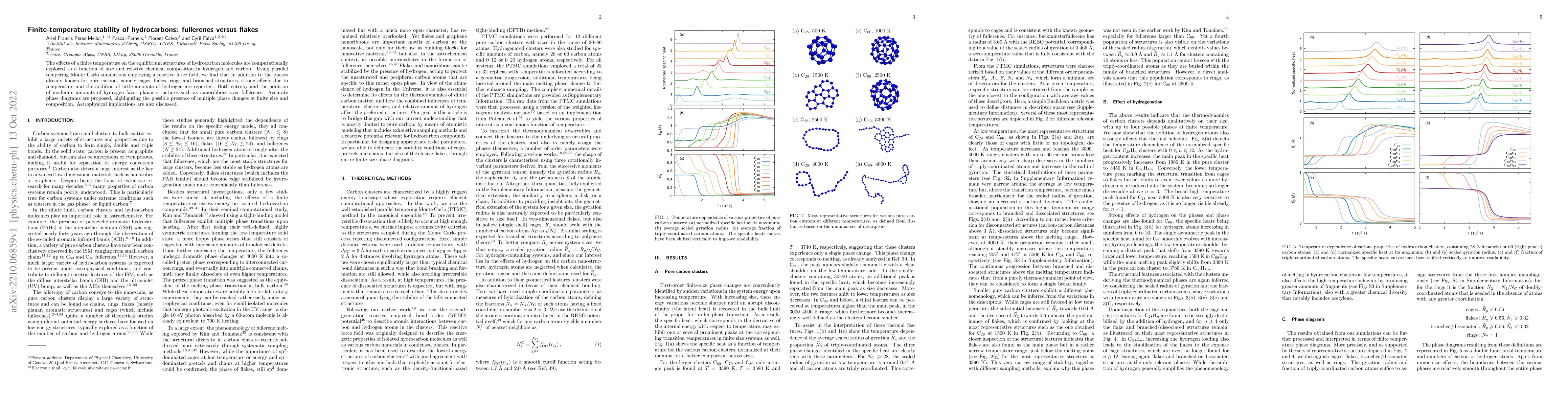 Thumbnail for Finite-temperature stability of hydrocarbons: fullerenes versus flakes