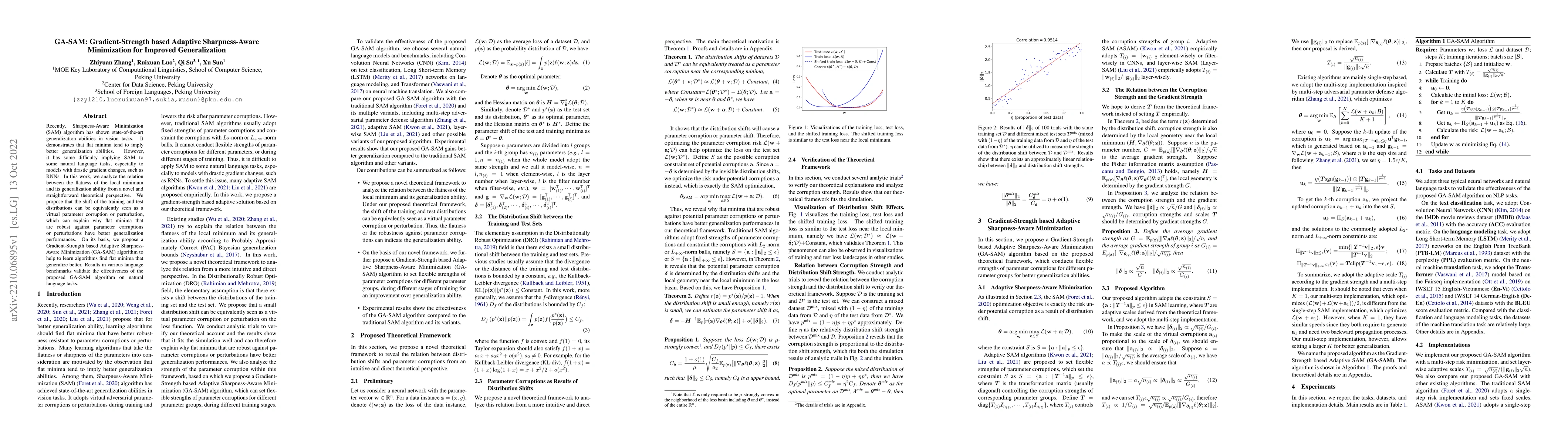 Thumbnail for GA-SAM: Gradient-Strength based Adaptive Sharpness-Aware Minimization
  for Improved Generalization