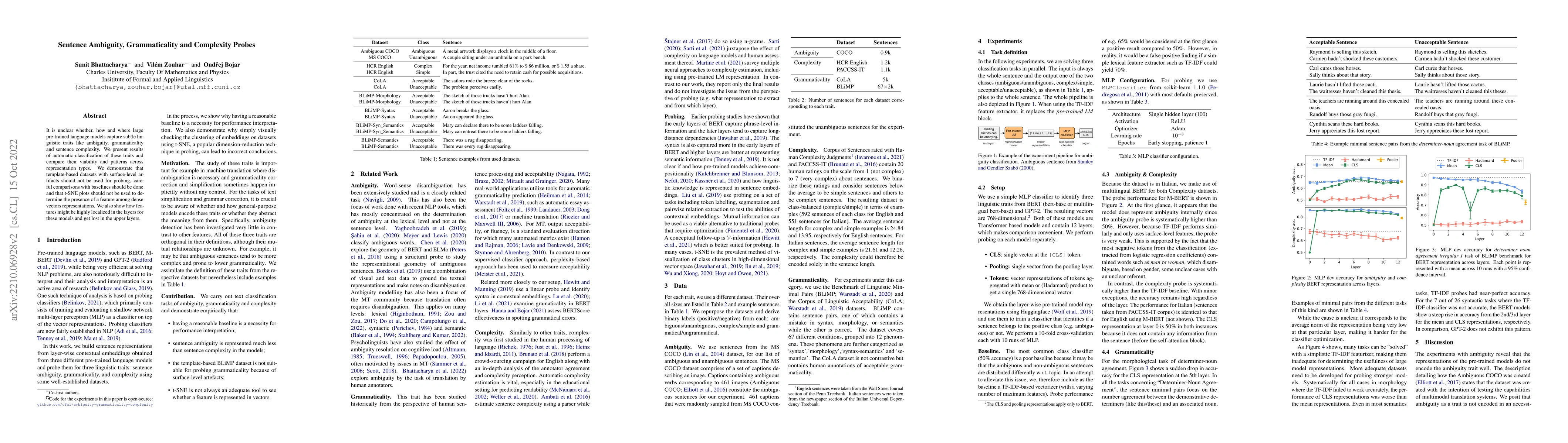 Thumbnail for Sentence Ambiguity, Grammaticality and Complexity Probes