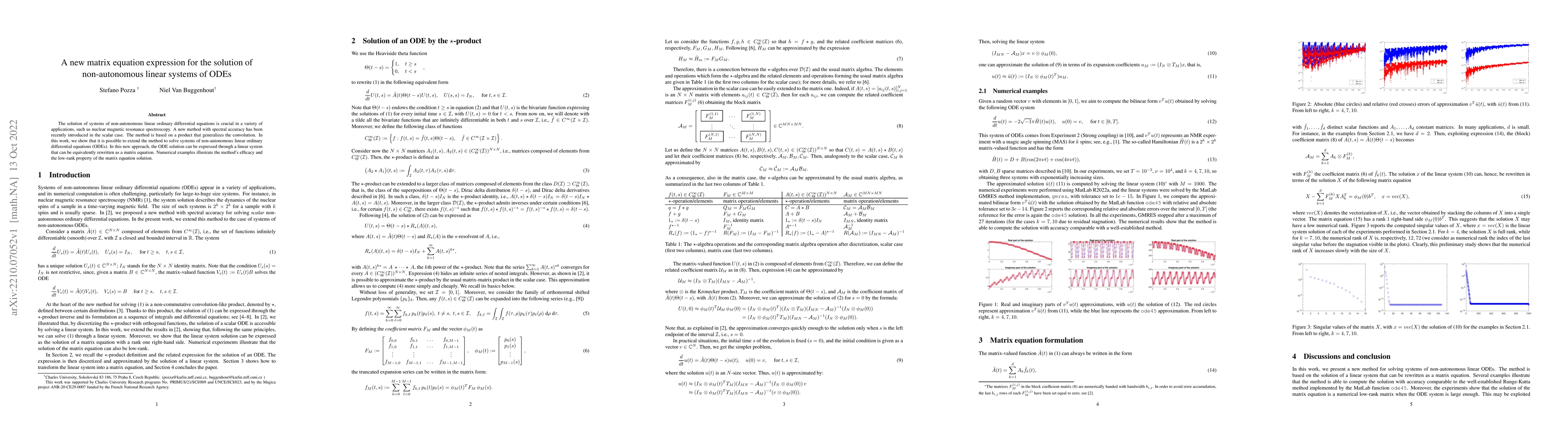 Thumbnail for A new matrix equation expression for the solution of non-autonomous
  linear systems of ODEs