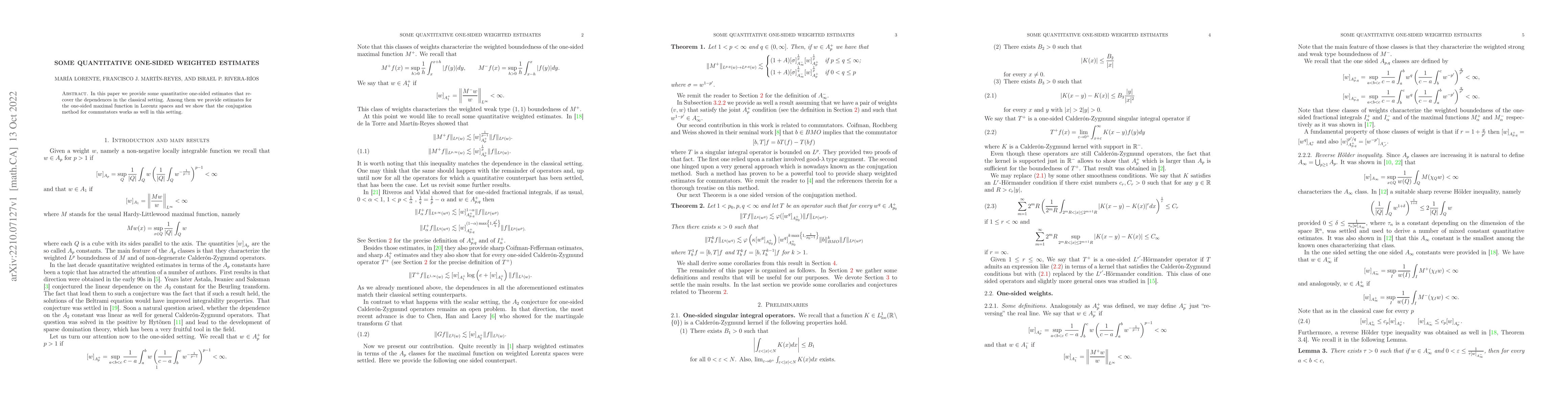 Thumbnail for Some quantitative one-sided weighted estimates