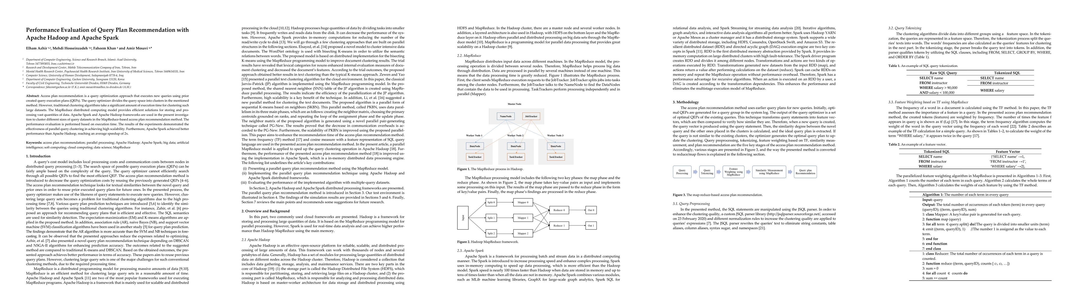Thumbnail for Performance Evaluation of Query Plan Recommendation with Apache Hadoop
  and Apache Spark