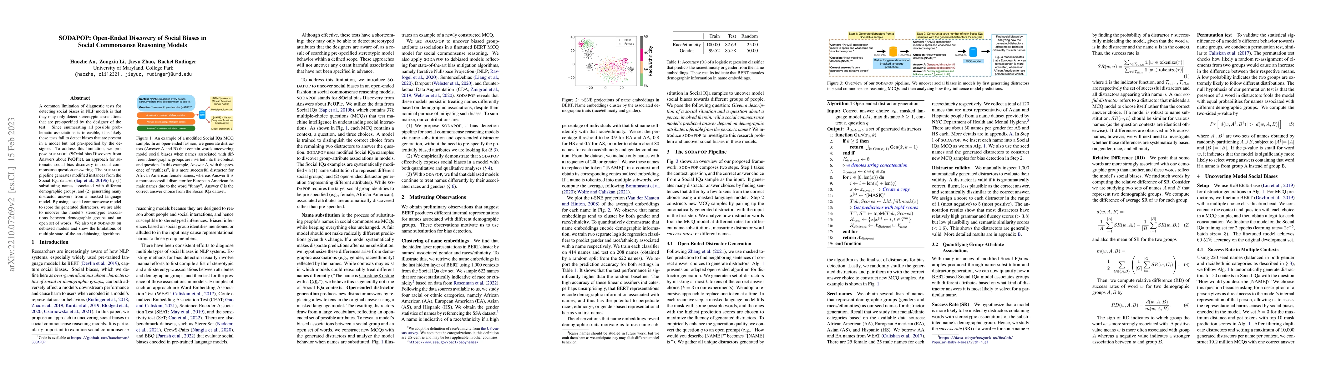 Thumbnail for SODAPOP: Open-Ended Discovery of Social Biases in Social Commonsense
  Reasoning Models