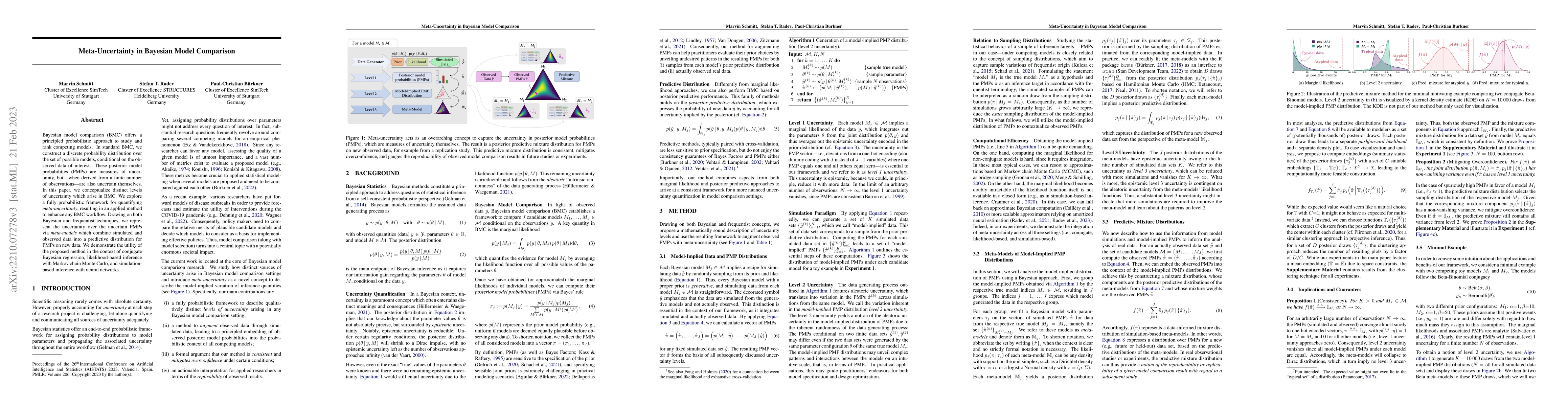 Thumbnail for Meta-Uncertainty in Bayesian Model Comparison