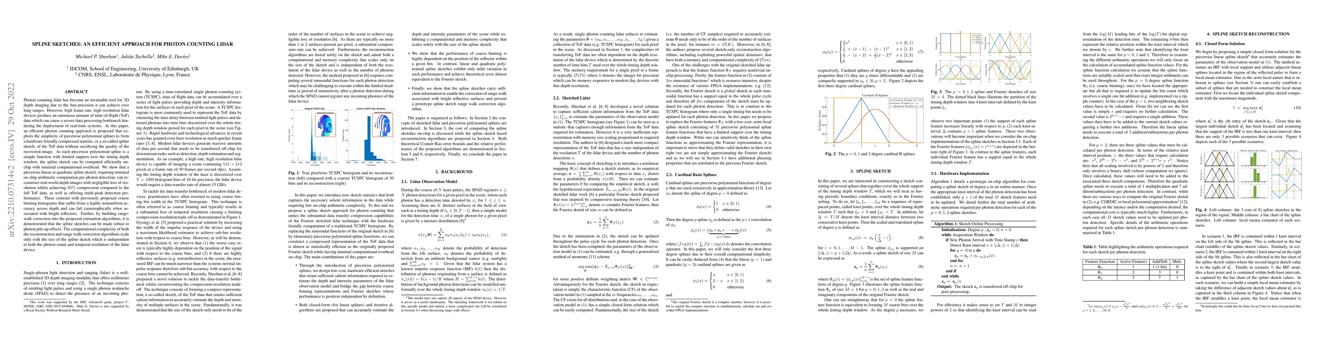 Thumbnail for Spline Sketches: An Efficient Approach for Photon Counting Lidar