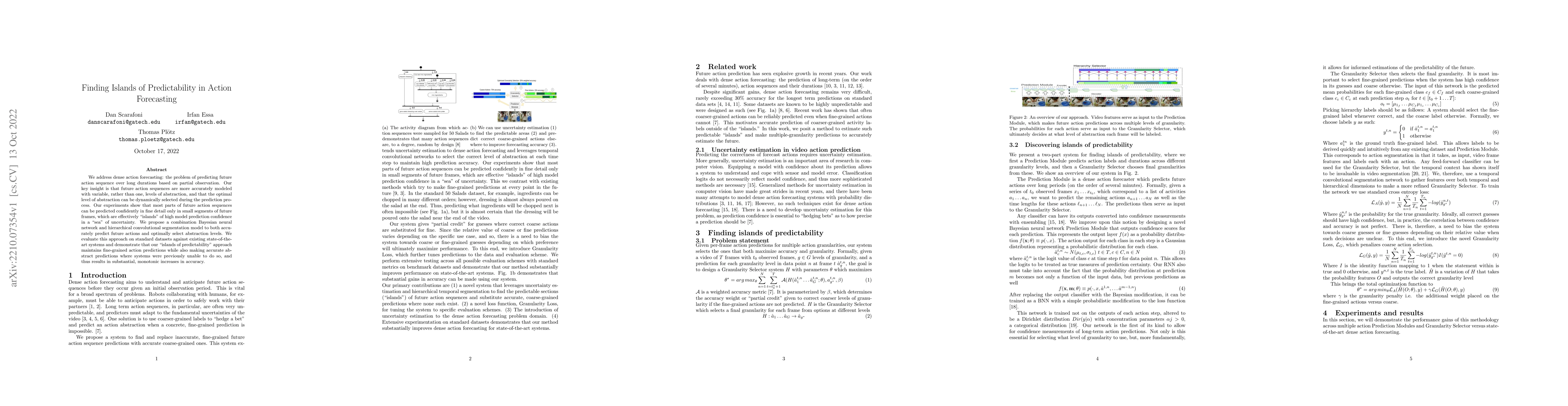 Thumbnail for Finding Islands of Predictability in Action Forecasting