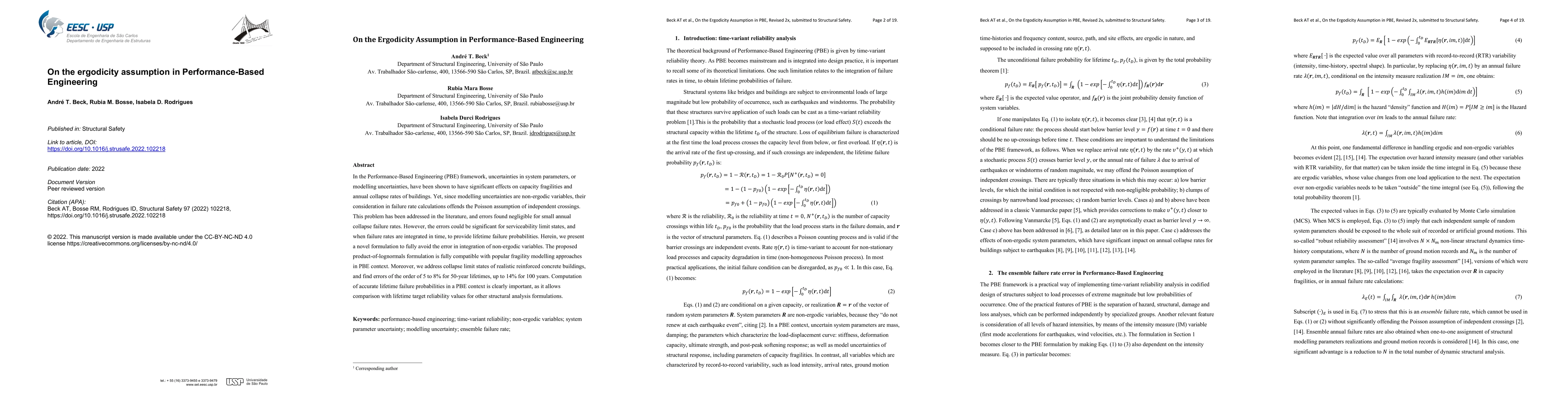 Thumbnail for On the ergodicity assumption in Performance-Based Engineering